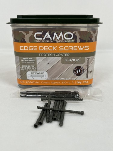 Camo edge deck screws - edge,